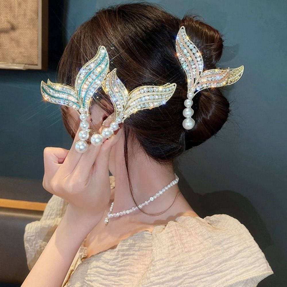 Large Mermaid Tail Hair Clip