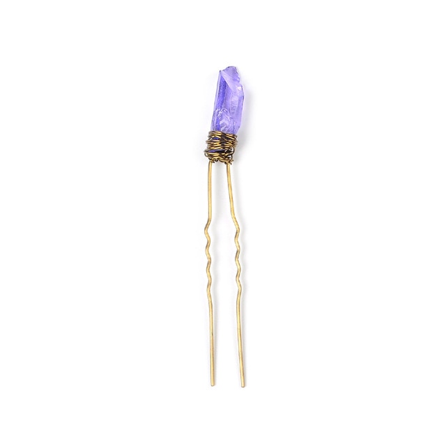 Quartz Hair Pin