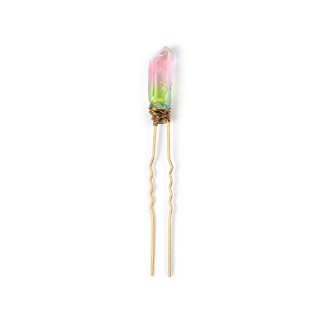 Quartz Hair Pin
