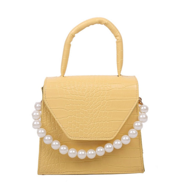 Crocodile Pearl Purse