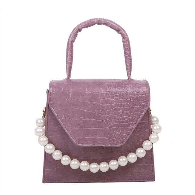 Crocodile Pearl Purse