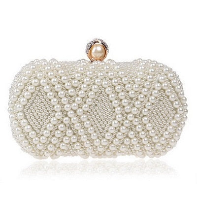 Diamond Pearl Clutch