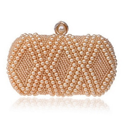 Diamond Pearl Clutch