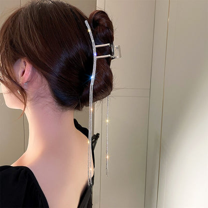 Sparkle Tassel Claw Clip