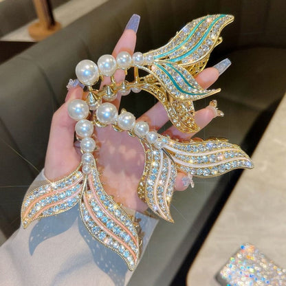 Large Mermaid Tail Hair Clip