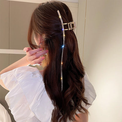 Sparkle Tassel Claw Clip