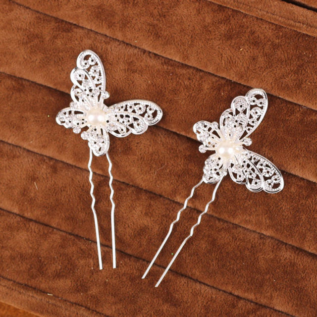Butterfly Hair Pins
