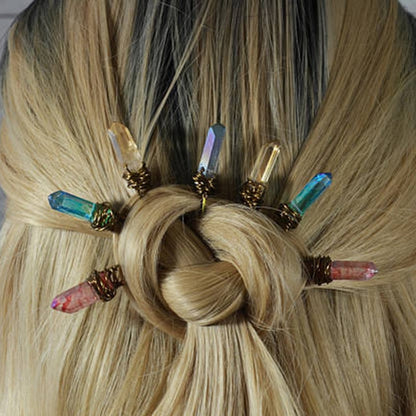 Quartz Hair Pin