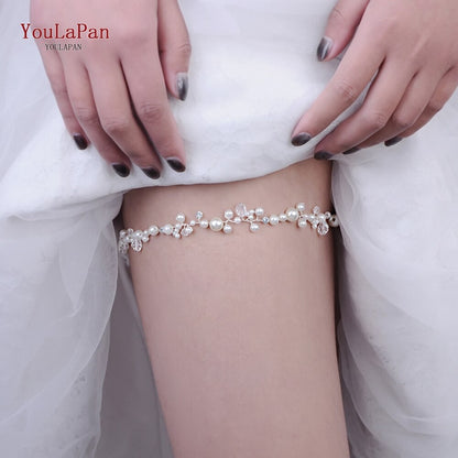 Thin Beaded Garter